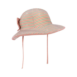 Konges Slojd Детска шапка за слънце BOWWOW, blush stripe