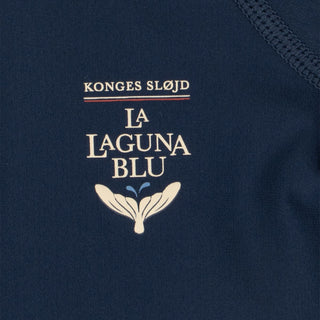 Konges Slojd Детски цял бански с дълъг ръкав LAGUNA, estate blue