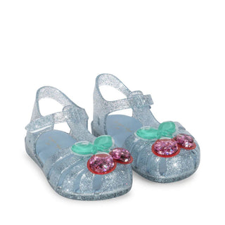 Konges Slojd Силиконови сандали LILO, glitter blue