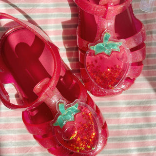Konges Slojd Силиконови сандали LILO, strawberry