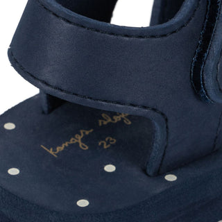 Konges Slojd Детски сандали SABLE, navy blazer