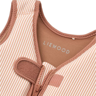 LIEWOOD Жилетка за Плуване DOVE, Y/D stripe Pale tuscany