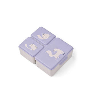LIEWOOD Кутия за oбяд DRISS Cat / Warm lilac