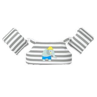 Детска Жилетка за Плуване 3-6 Години SunnyLife Eli the Elephant Green Stripe
