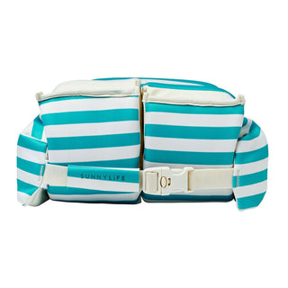 Детска Жилетка за Плуване 3-6 Години SunnyLife Poppy the Peach Green stripe