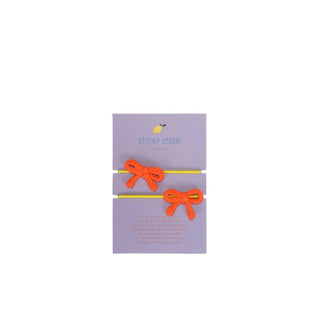 Sticky Lemon Ластичета за коса - Campfire orange