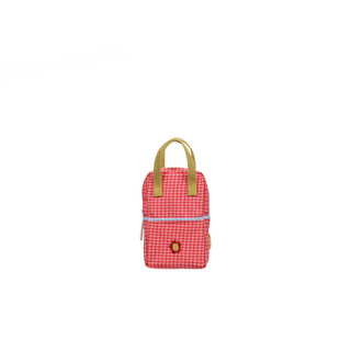 Sticky Lemon Мини раница за куклa - Gingham flower + rose