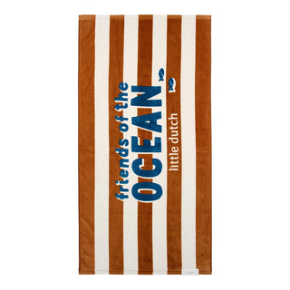 Детска Плажна Кърпа Ocean World Brown Stripe 60х120 см
