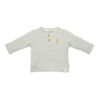 Бебешка Блуза с Дълъг Ръкав Waffle Soft Green