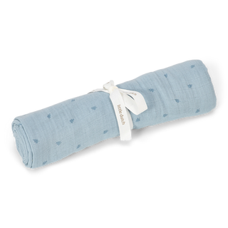 Бебешка Пелена 120 х 120 cm Pure Denim Blue