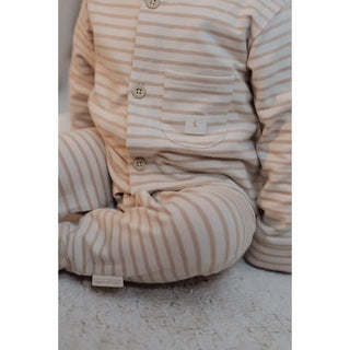 Бебешка Пижама Цяла Natural Stripes