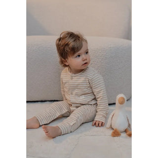 Бебешка Пижама Цяла Natural Stripes