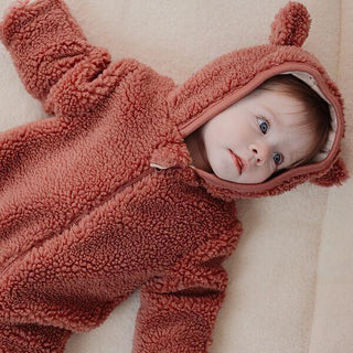 Бебешки Космонавт Teddy Pink Blush, Newborn Naturals