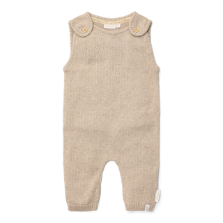 Бебешки Плетен Гащеризон Soft Beige Melee