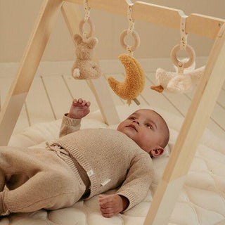 Бебешки Плетен Панталон Soft Beige Melee