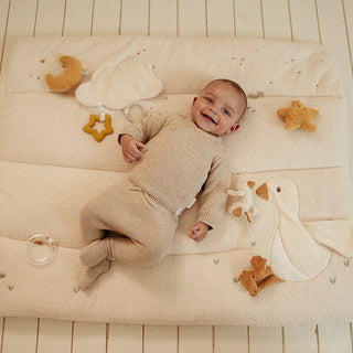 Бебешки Плетен Панталон Soft Beige Melee