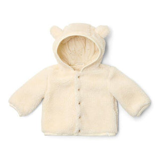 Бебешко Яке Teddy Off White, Newborn Naturals