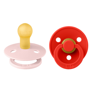Биберони BIBS Colour Blossom & Candy Apple, 2 бр