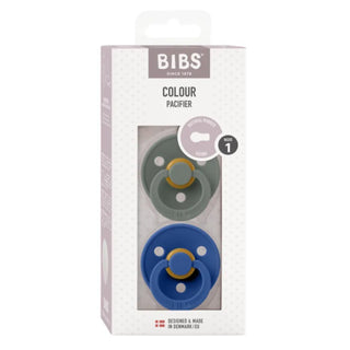Биберони BIBS Colour Pine/Cornflower, 2 бр.