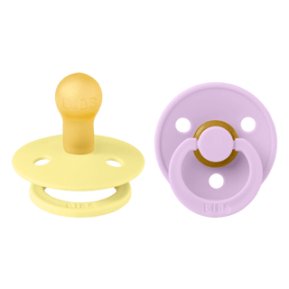 Биберони BIBS Colour Sunshine & Violet Sky, 2 бр