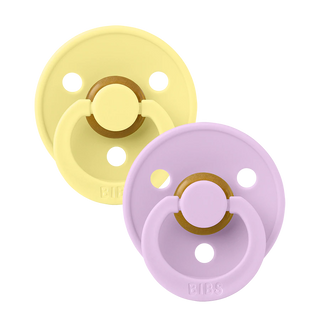 Биберони BIBS Colour Sunshine & Violet Sky, 2 бр