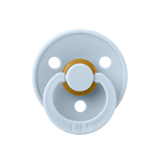 Биберони BIBS Colour White & Baby Blue