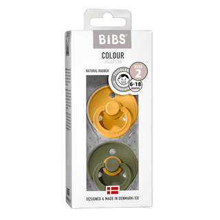 Биберони BIBS Honey Bee & Olive, 2 бр.