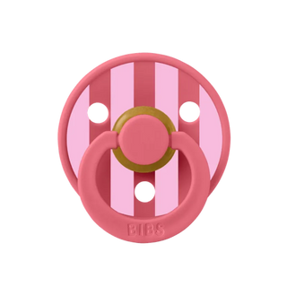 Биберони BIBS Studio Colour Block, Baby Pink Coral Mix, 2 бр.