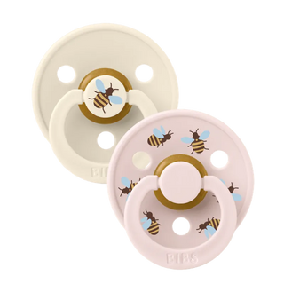 Биберони BIBS Studio COLOUR, Bumblebee/Ivory, 2 бр.