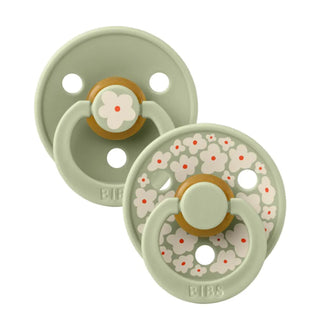 Биберони BIBS Studio Colour Jasmine, Sage Mix, 2 бр.