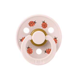 Биберони BIBS Studio COLOUR, Ladybug/Violet Sky, 2 бр.