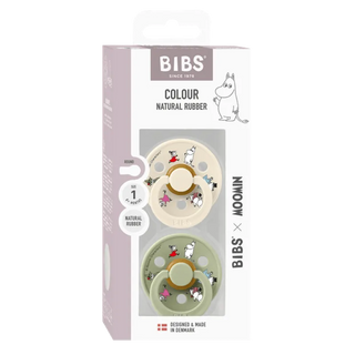 Биберони BIBS x Moomin COLOUR Friends, 2 бр.