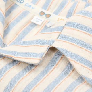 Детска Риза с Къс Ръкав Multi Stripe