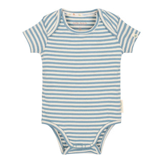 Бебешко Боди с Къс Ръкав Stone Blue Stripe