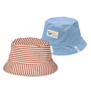 Двустранна Детска Лятна Шапка Ocean Blue