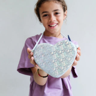 Чанта Holographic heart