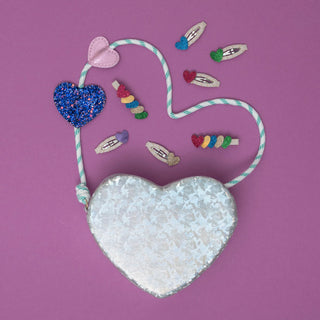 Чанта Holographic heart