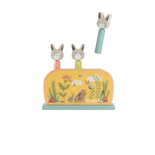 Дървена играчка Three little rabbits