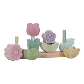 Дървена Низанка Цветя Fairy Garden