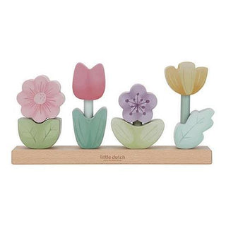 Дървена Низанка Цветя Fairy Garden