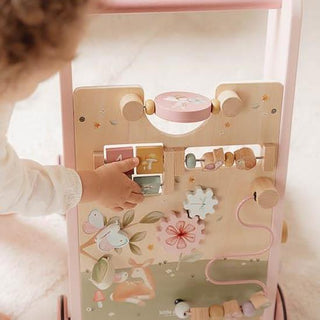 Дървена Проходилка с Активности Fairy Garden