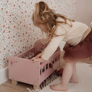 Wooden Doll Bed FSC
