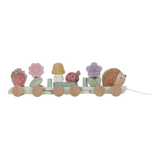 Дървено Влакче за Дърпане от Модули - Fairy Garden