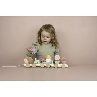 Дървено Влакче за Дърпане от Модули - Fairy Garden