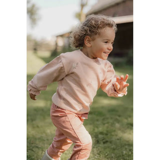 Детска Блуза с Балон Ръкави Soft Rose Little Farm