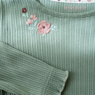 Детска Блуза с Дълъг Ръкав Garden Green