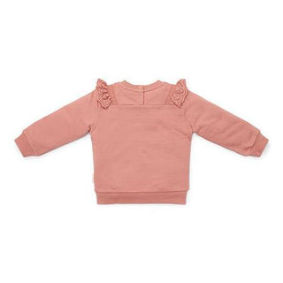 Детски пуловер Warm Pink с Волани