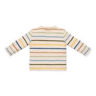Детска Блуза с Дълъг Ръкав и Джобче Multi Stripe