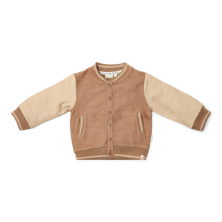 Детска Плетена Жилетка Brown/Taupe