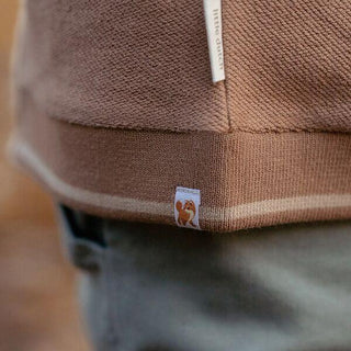 Детска Плетена Жилетка Brown/Taupe